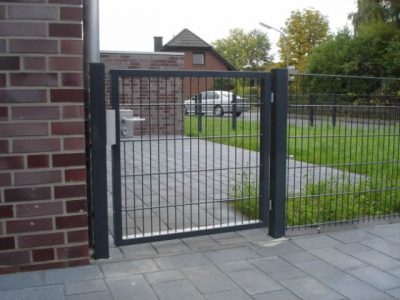 Portillon grillagé double fils